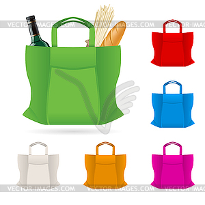 Shopping bag - vector image