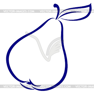 Pear - vector EPS clipart