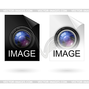 Documents icons - vector image