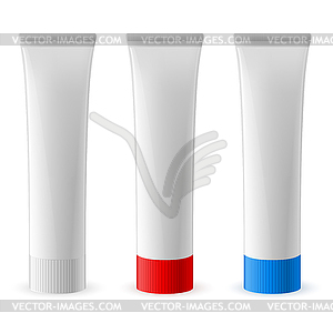 Toothpaste tube - vector image