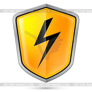 Warning sign - vector clipart / vector image