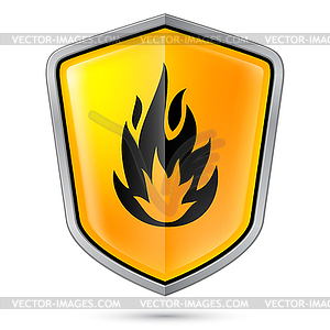 Warning sign - vector clipart