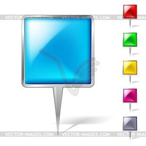 Pointers - vector clipart