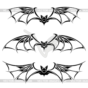 Bats - vector image