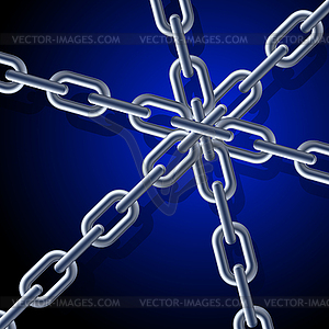 Chain - vector image