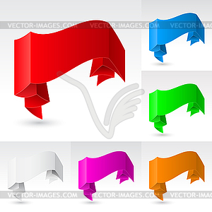 Banners set - vector clipart