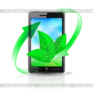 Mobile phone - vector image