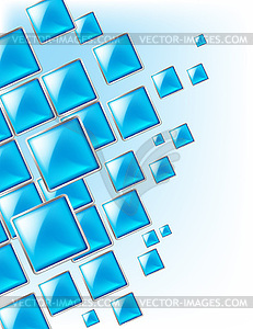 Square background - vector clip art