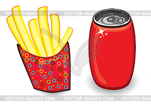 Fast food format - vector image
