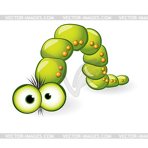 Larva Character - vector image