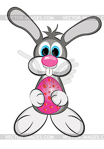 Easter Bunny boy - royalty-free vector image