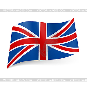 State flag of Great Britain - vector clip art