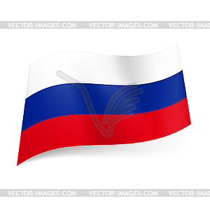 State flag of Russia - vector EPS clipart