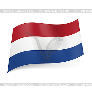 State flag of Netherlands - vector image