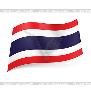 State flag of Thailand - vector image