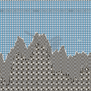 Seamless patterned texture - vector image
