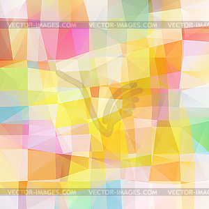 Multicolored mosaic pixel - vector EPS clipart