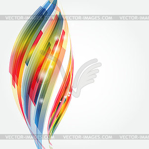 Corporate concept with modern design element - vector clipart