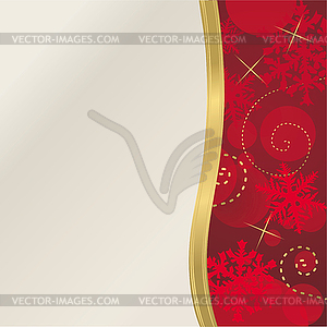 Christmas background - color vector clipart