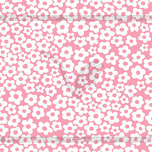 Flower wrapping paper Royalty Free Vector Image