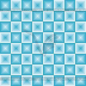 Turquoise tiles - vector image