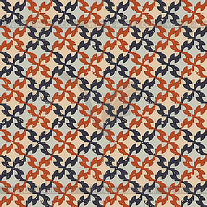 Vintage seamless pattern - vector clipart