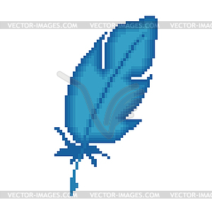 Quill isolated on white background - vector clip art