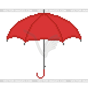 Umbrella isolated on white background - vector image