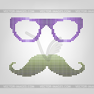 Hipster glasses and mustaches. - vector clipart / vector image