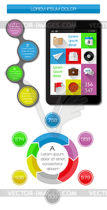 Ui, infographics and web elements  - vector EPS clipart