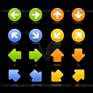 Arrow icons - vector image