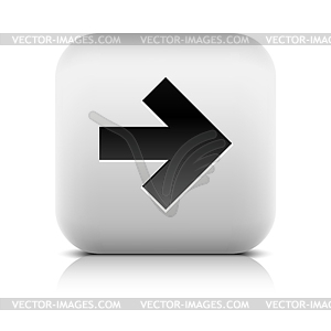 Web 2.0 button with arrow next sign - vector clip art