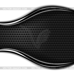 Metal dot perforated texture - vector clip art