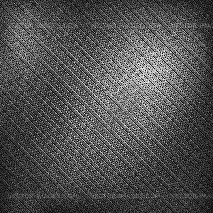Black metall texture with diagonal lines - vector clipart / vector image