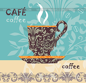 Vector coffee - vector clip art