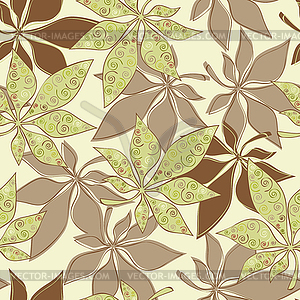 Seamless wallpaper - vector clipart