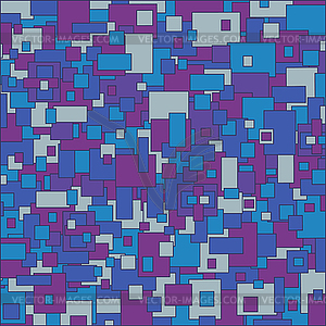 An abstract background with squares - vector image