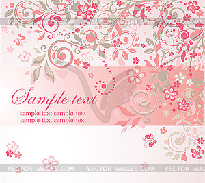 Greeting bakground - vector clipart