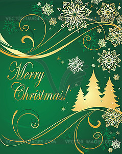 Xmas background - vector clipart