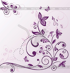 Greeting card - vector image