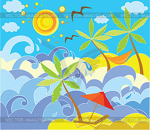 Happy holiday - vector clipart