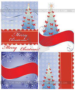 Xmas postcard - vector image