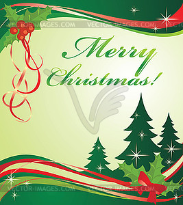 Xmas banner - vector clipart