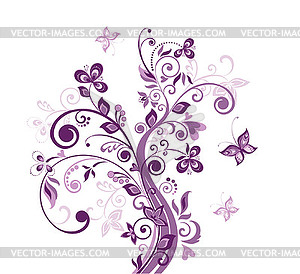 Beautiful tree - vector clipart