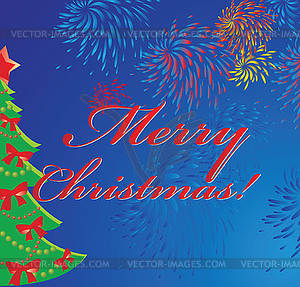 Merry christmas! - vector image