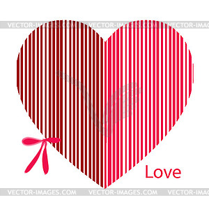 Valentines Day pink Hearts - stock vector clipart