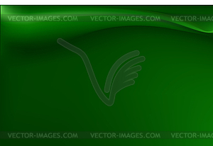 Green silk background with some soft folds - vector clipart