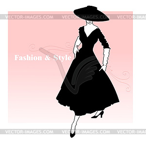 Fashion and style - vector image