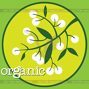 Organic - vector image