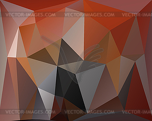 Triangle colorful mosaic backdrop - vector clipart